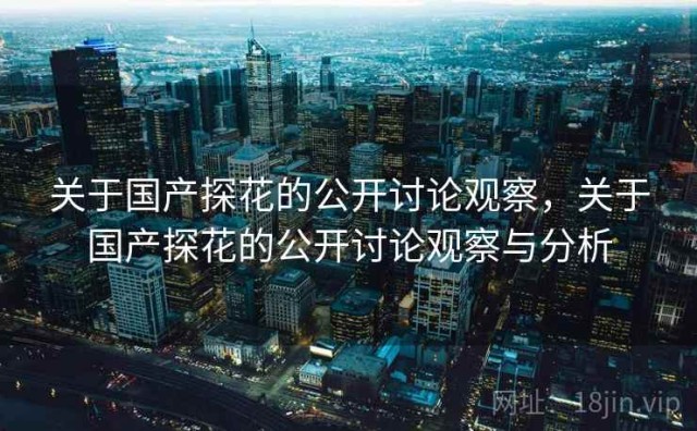 关于国产探花的公开讨论观察，关于国产探花的公开讨论观察与分析