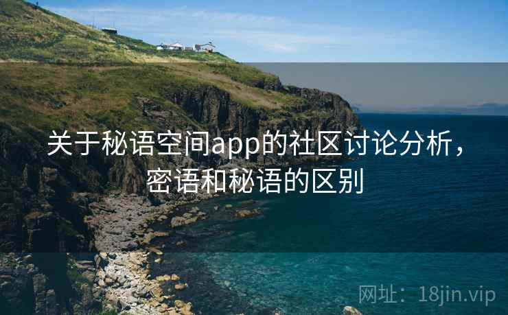 关于秘语空间app的社区讨论分析，密语和秘语的区别